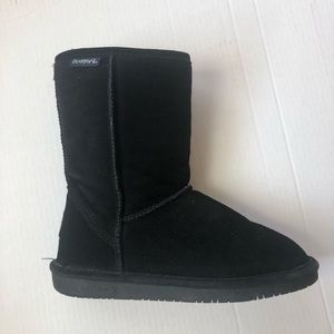 BEARPAW Black Emma Boot - Women 8